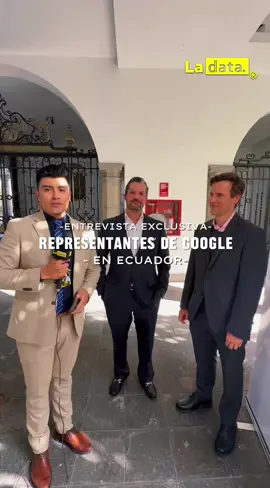 #Tendencia Entrevista exclusiva con los representantes de Google en Ecuador. Entrevista exclusiva para La Data Milton Larsen Burgese, Director del Sector Público LATAM de Google Cloud, y Guy Nae, Jefe del Sector Público para Hispanoamérica de Google Cloud, hablaron en una entrevista exclusiva sobre los beneficios del acuerdo firmado entre Google y CNT. Este acuerdo marcará un hito en la transformación digital de Ecuador, abriendo nuevas oportunidades tecnológicas para el país. @ladataecu 👈 #ladata #TendenciaPolítica #TransformaciónDigital #EcuadorAvanza #google #googleecuador #danielnoboa #ecuador 