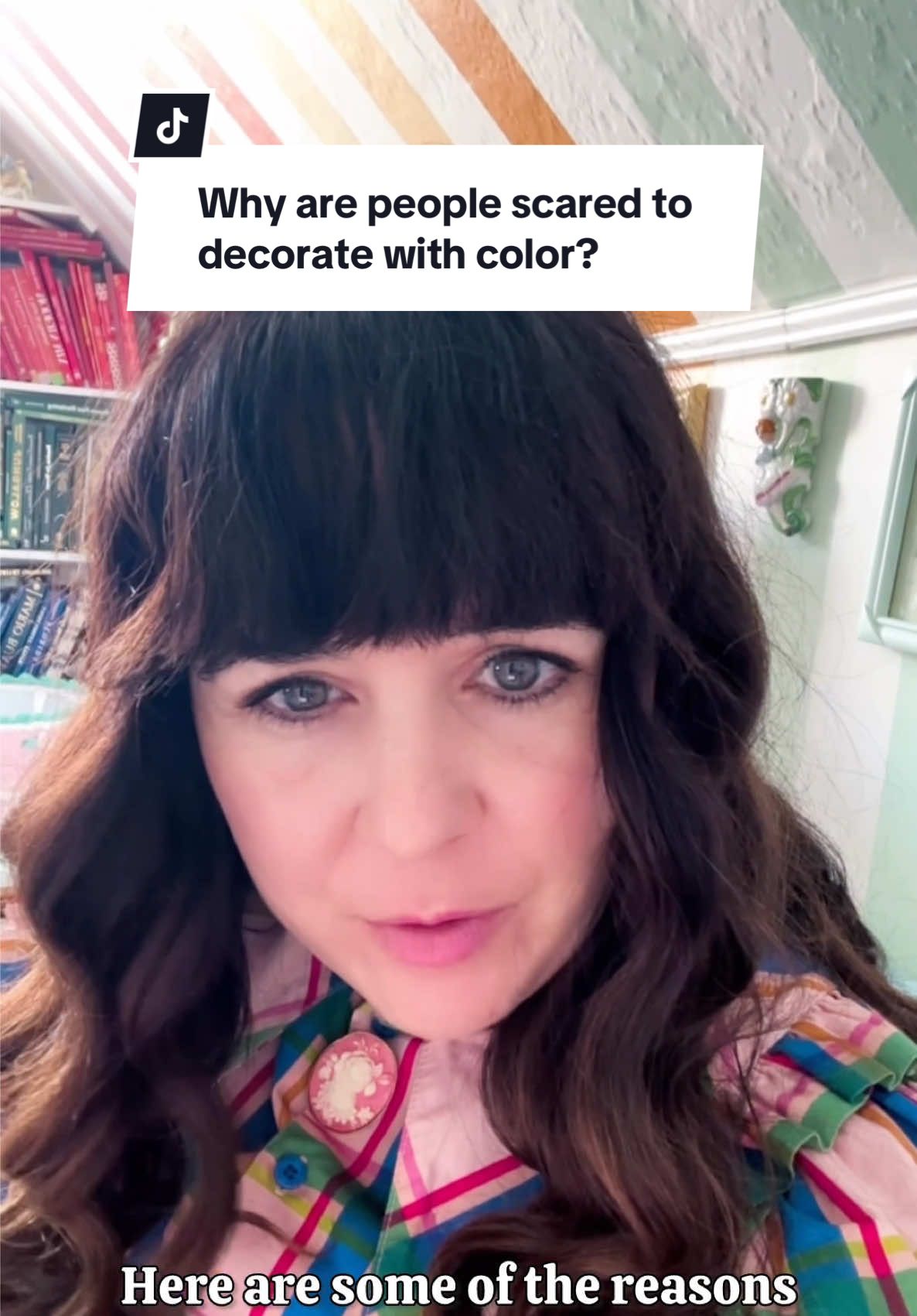 Why do you think people are scared to decorate with color? 🤔
