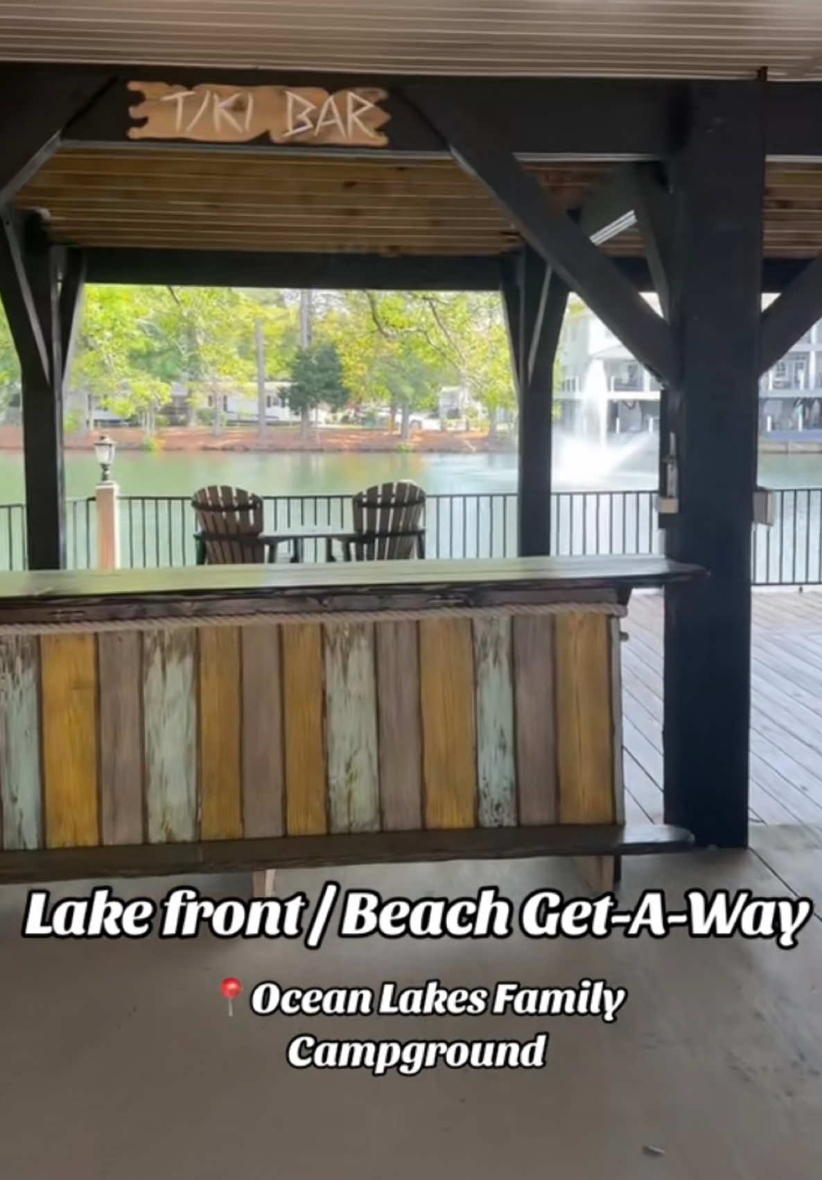 5 Bdr 3 Ba lakefront home in Ocean Lakes has 2025 available dates!!🏝️#drewscoastalliving #beach #oceanlakesfamilycampground #oceanlakes #lakefronthome #beachhome #stunning #5bedroom3bathroom #sleeps10 