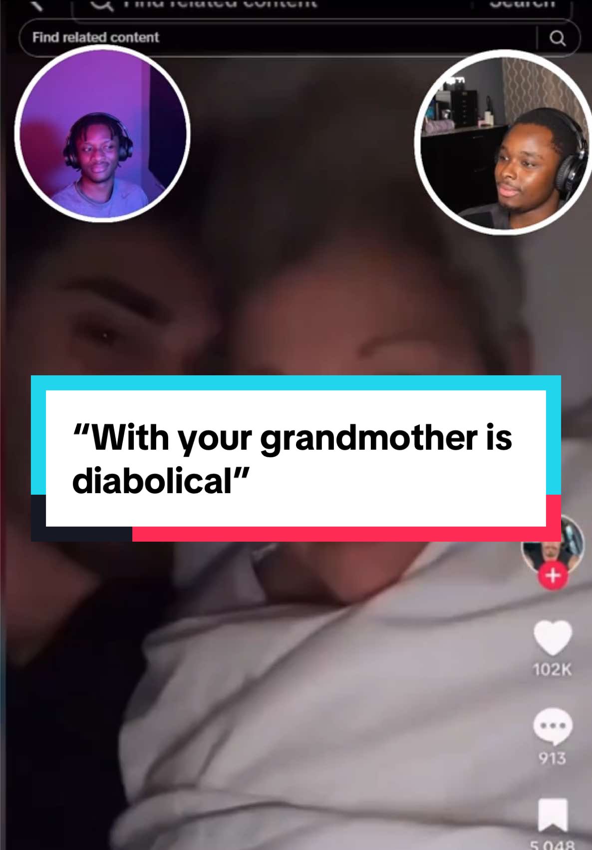 With your grandmother tho? #fypシ #o2reacts #nktvpaa 
