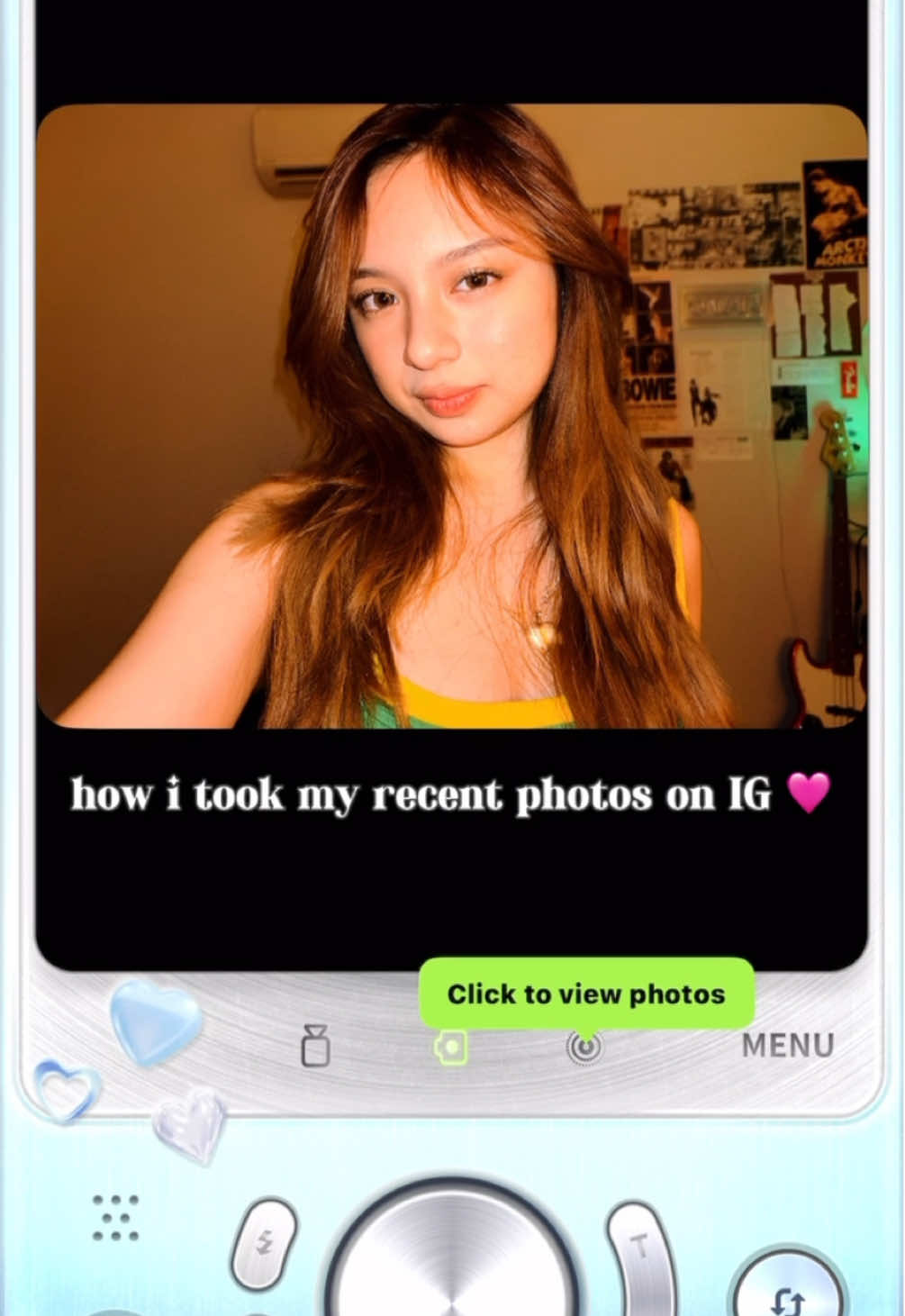 the only digi/film cam app i use lately ⭐️⭐️ #loficam #photoideas 