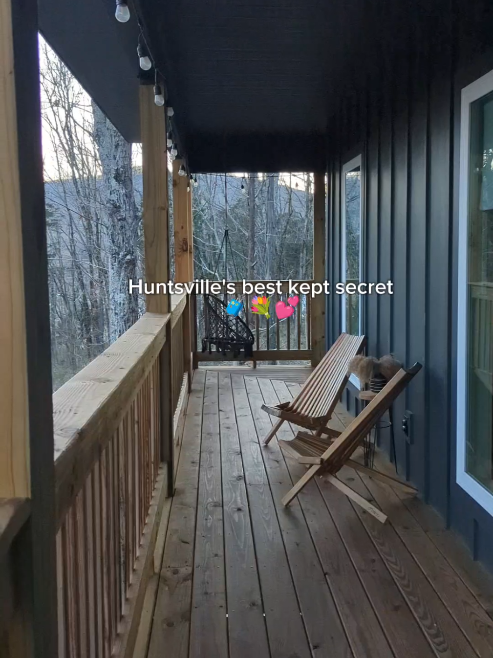 Can you believe it! 😆 Yes, he planned the perfect trip in Huntsville, Alabama! I'm a homebody but love to travel. My boyfriend found the perfect place for both of my moods here at @The Haven Treehouse HSV Airbnb 💐🥹💕 Have you booked your next romantic getaway? 🌹 #BlackTikTok #mountains #birthday #surprise #minivlog #blackcouple #BlackTikTok #valentine 