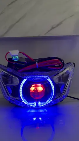 Lampu depan Honda beat deluxe 2020-2025 custome biled matrix X1 set relay biled 🔥