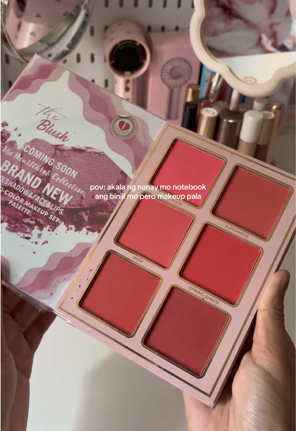 kompleto na tong makeup pallete #notebookmakeup #makeuppalette #makeup #makeupnotebook #fyp 