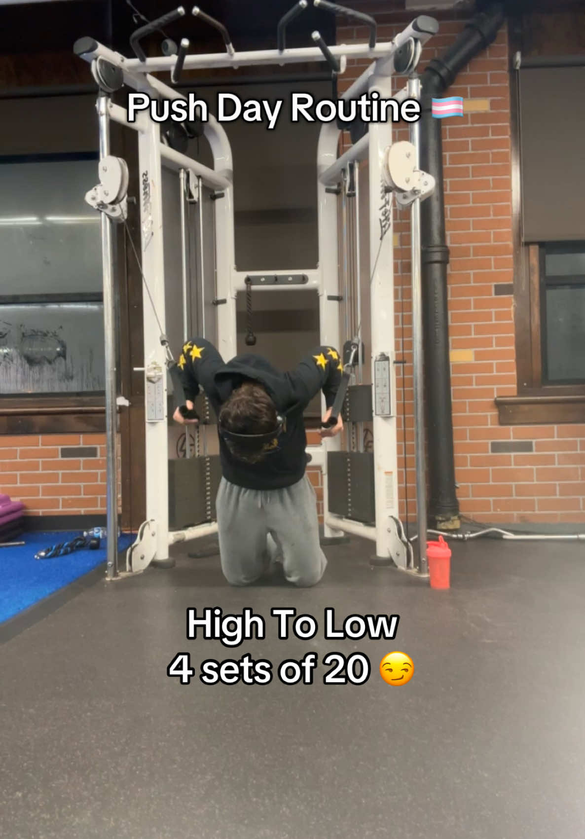 #ftmgymroutine #ftmfitness #ftm #transgender #pushday #chestdaybestday #chestdayworkout #gym #GymTok #lgbt #ronriver97 