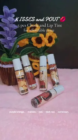 Kisses and Pout Cheek and Lip Tint affordable prices ✨️ Best for physical store if u want. #buynow 