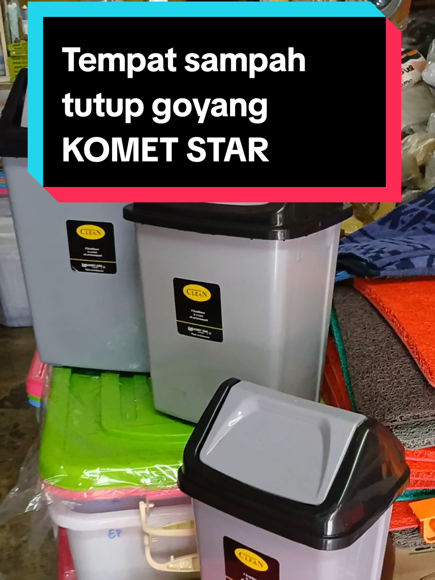 Tempat sampah tutup goyang tempat sampah praktis plastik dari Komet Star #fadelastore #tempatsampah #tempatsampahtutup #tempatsampahtutupgoyang #tempatsampahplastik #tongsampah #tongsampahtutup #tongsampahtutupgoyang 