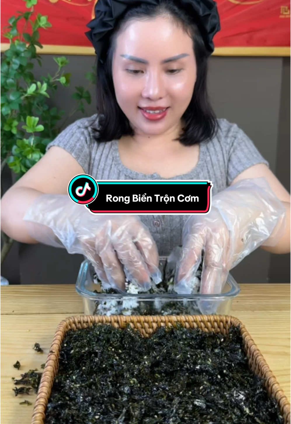 Tui mê cái món rong biển trộn cơm này hơn thịt cá luôn #vochongnhathuong #rivew #mukbang #rongbien #rongbientroncom #ancungtiktok #rivew #xuhuong 