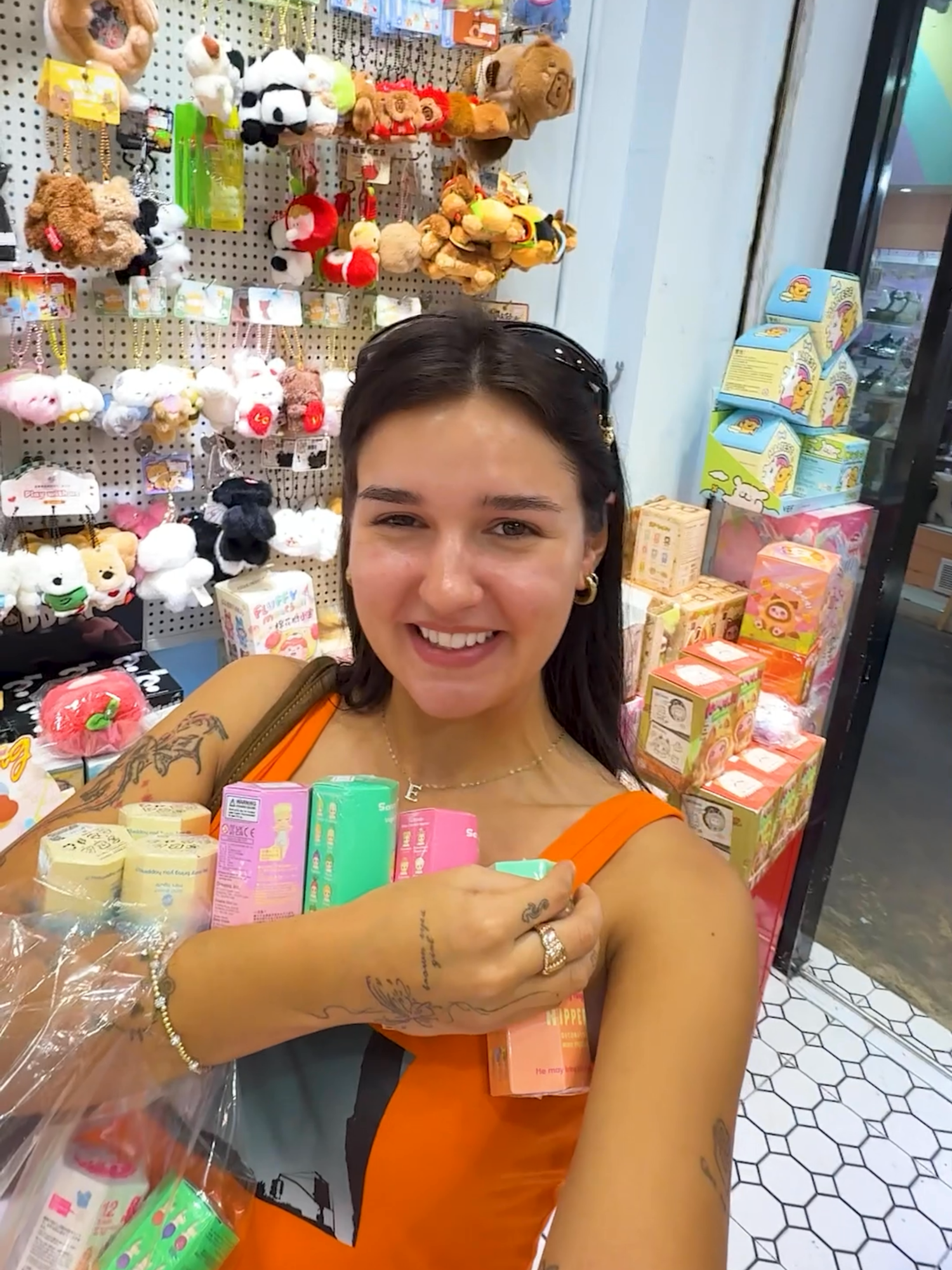 I got more😭#fyp #sonnyangel #sonnyangels #unpacking #shoppinghaul #haul #vacation #bangkok