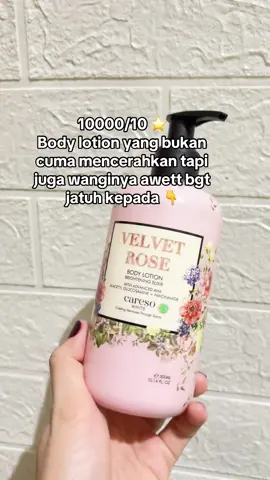 Wangi nya freshh enak bgt dan awett bgt 🥺🤏🏻  #careso #caresobodylotion #bodycare 