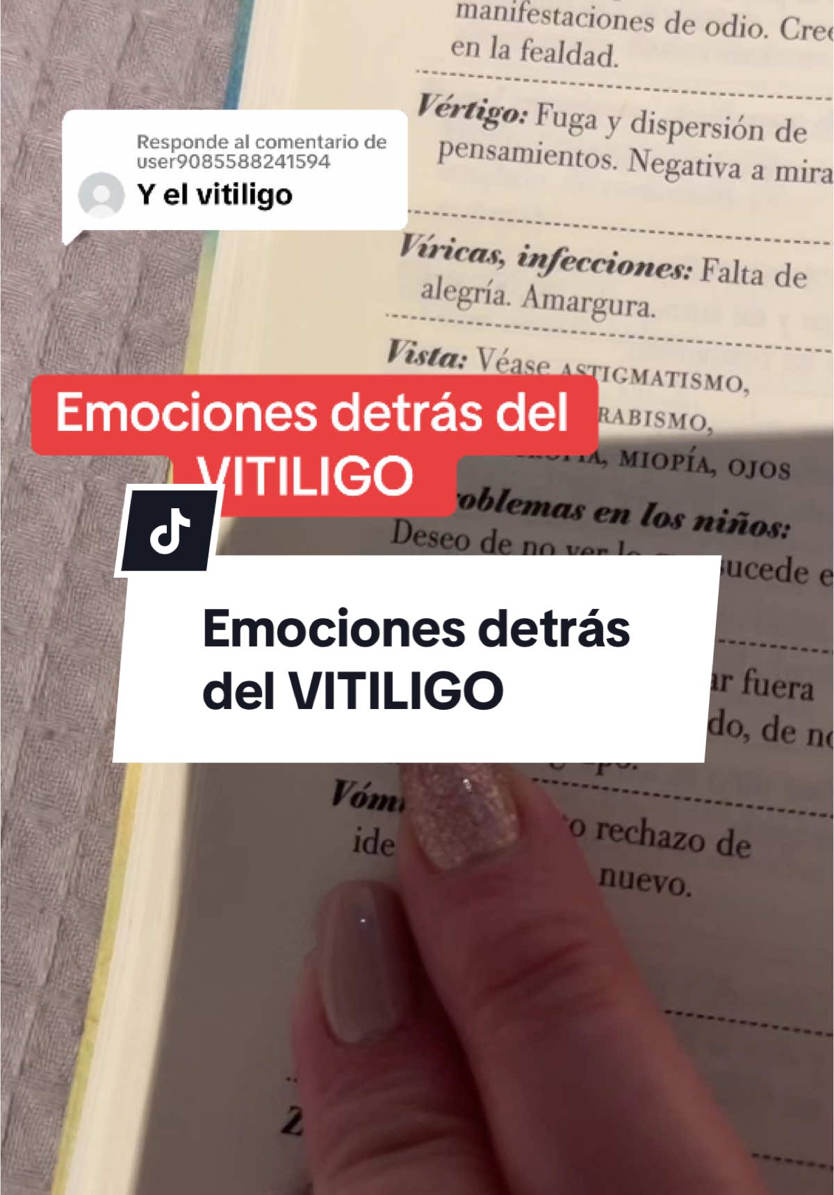 Respuesta a @user9085588241594 Todo pasa en tu cuerpo y tú tienes la capacidad de cambiarlo #vitiligo #cuerpo #bienestar #biodecodificacion #salud 