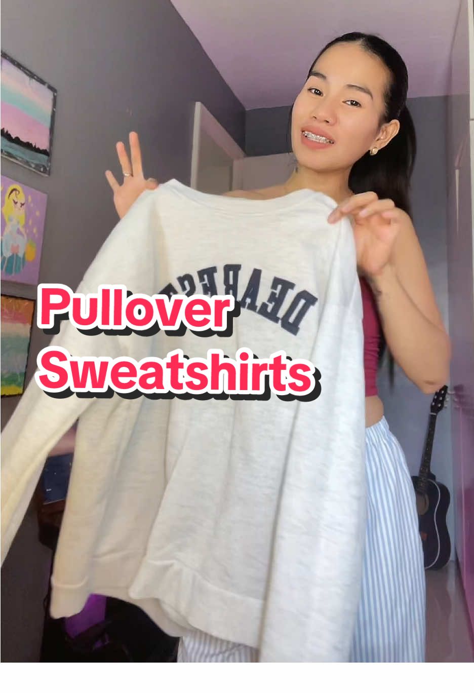 Your in the mood to wear pullover sweatshirts 🙃 #sweatshirt #OOTD #pulloversweater #casualoutfits #comfyoutfits #recommendations #outfitideas #shopwithme 