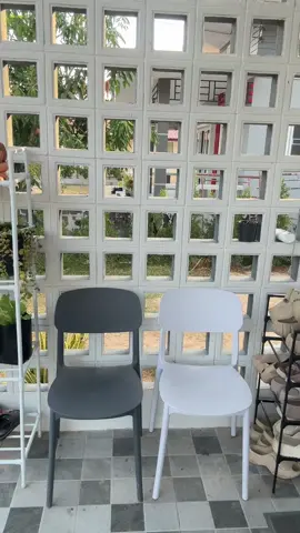 เก้าอี้มินิมอล เก้าอี้สีขาวมินิมอล #เก้าอี้ #เก้่อี้มินิมอล #เก้าอี้คาเฟ่ 