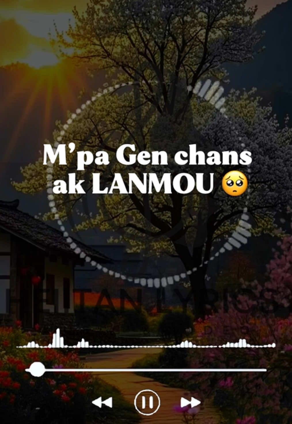 Teddy - lanmou fe pam🎶#fyp #heiitan #lyrics 