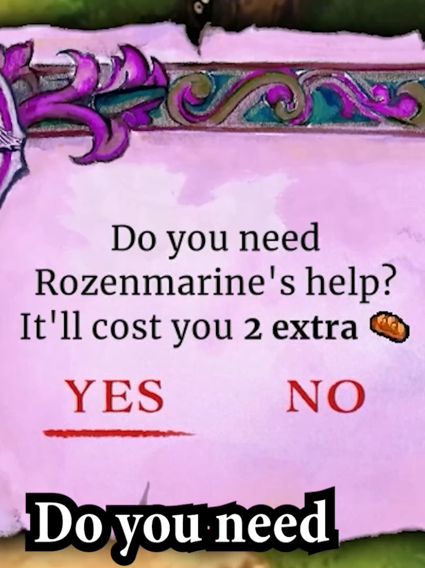 The way I was ready to throw hands at Rozenmarine 😂😭  YouTube: BlackRose128 Game: Little Goody Two Shoes #littlegoodytwoshoes #gaming #bread 