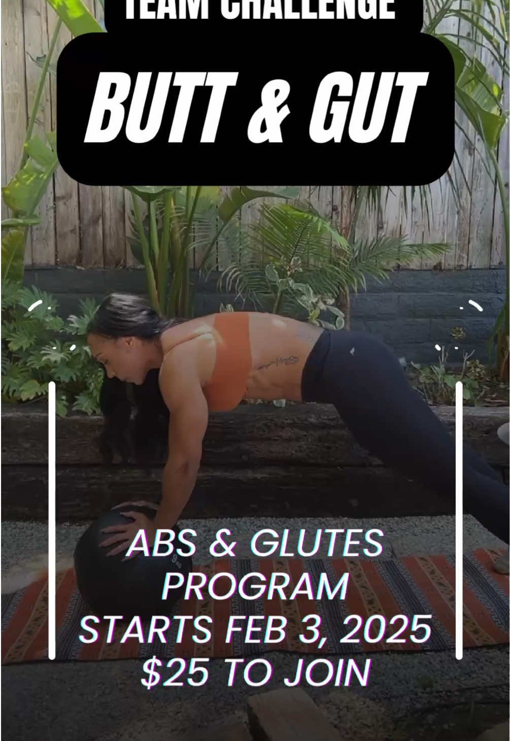 No gym needed ! February Challenge now open!! Comment  or dm to join!  #Fitness #fitnessmotivation #goals #fitover40 #glutes #workout #abs 