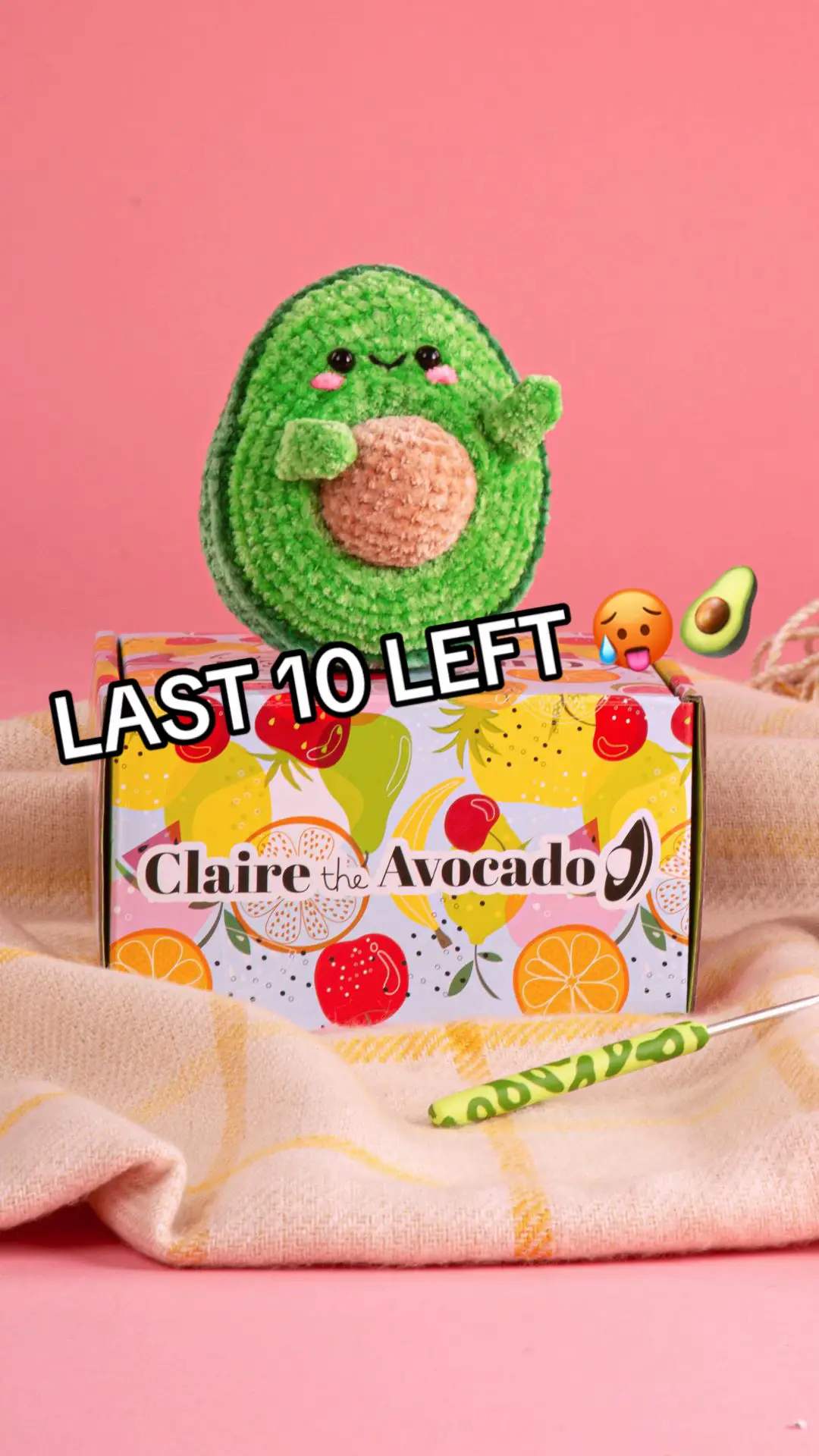 Don’t miss out! This is your warning to buy Claire now if you want to add her to your collection.  Fear not, we do plan on restocking these, but it will be a few months before they’ve been manufactured, quality checked, and arrive in our warehouse.  #crochet #crochetsociety #crochetkit #crochetersoftiktok #crochettok #amigurumi #fy #fyp