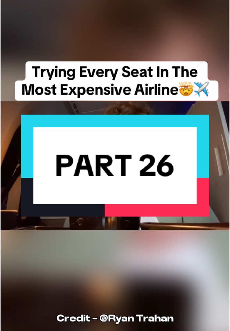 Trying Every Seat In The Most Expensive Airline | Part 26 #entertaining #entertainment #longformvideo #highquality 