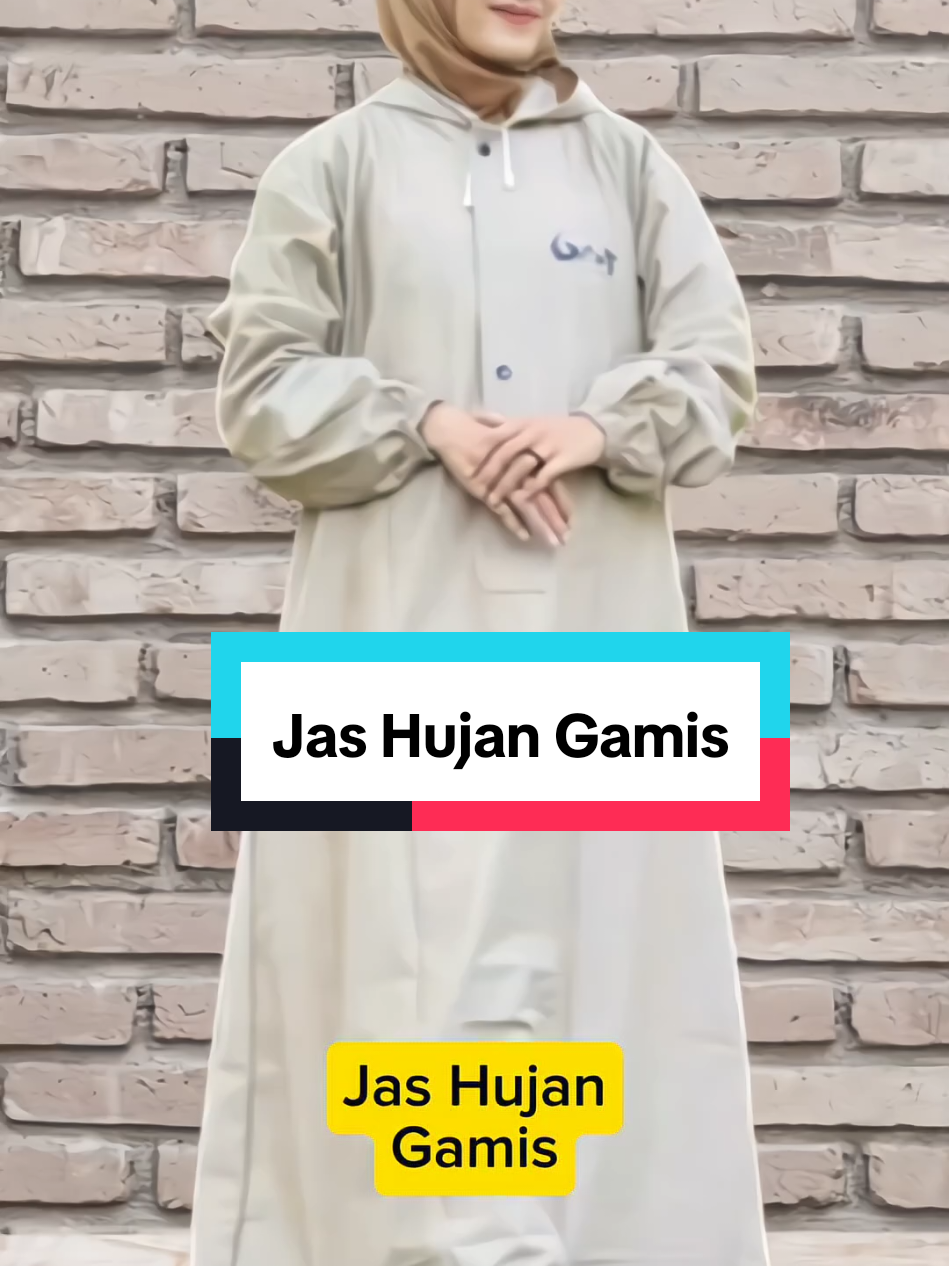 Jas Hujan Gamis Jas hujan wanita jas hujan syari rain coat jas gamis jubah anti air #jashujan #jashujanwanita #jashujangamis #jashujangamismuslimah #jashujanmuslimahsyari #jashujansyari #gamisjashujan #jashujanpvc #jashujanponco #cuantanpabatas #jelajahgajian #wibgajian #belilokal #ramadhan2025 #lebaran2025 #bismillahfyp 