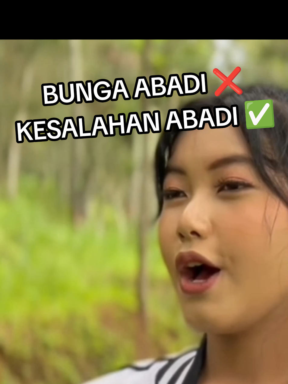 terbaru dari nonic BUNGA ABADI ❌ KESALAHAN ABADI ✅ #nonic #kesalahanabadi #jelajahgajian #bungaabadi #fypシ #fyppppppppppppppppppppppp 