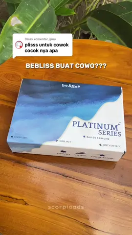 Membalas @jijiuu Ini rekomendasi parfum Bebliss yang bisa dipakai buat cowok yaitu Platinum Series, dengan tipe parfum unisex dan EDP jadi wanginya pasti bisa tahan lama ya guys. Platinum Series ini langsung dapat 3 parfum dalam 1 box dengan varian yang berbeda-beda jadi bisa banget menyesuaikan sama aktivitas kalian🥰 Selain itu, tampilan parfum Platinum Series ini cocok juga buat dijadikan kado untuk orang terdekat kamu. Nah, udah aku bantu spill ya Platinum Series dari Bebliss, sekarang waktunya kalian check out di keranjang kuning 🤗✨ . #bebliss #beblissplatinumseries #beblissparfum #parfumbebliss #parfum #rekomendasiparfum #parfumunisex #parfumcowok #parfumviral #parfumereccomended #parfumlokal 