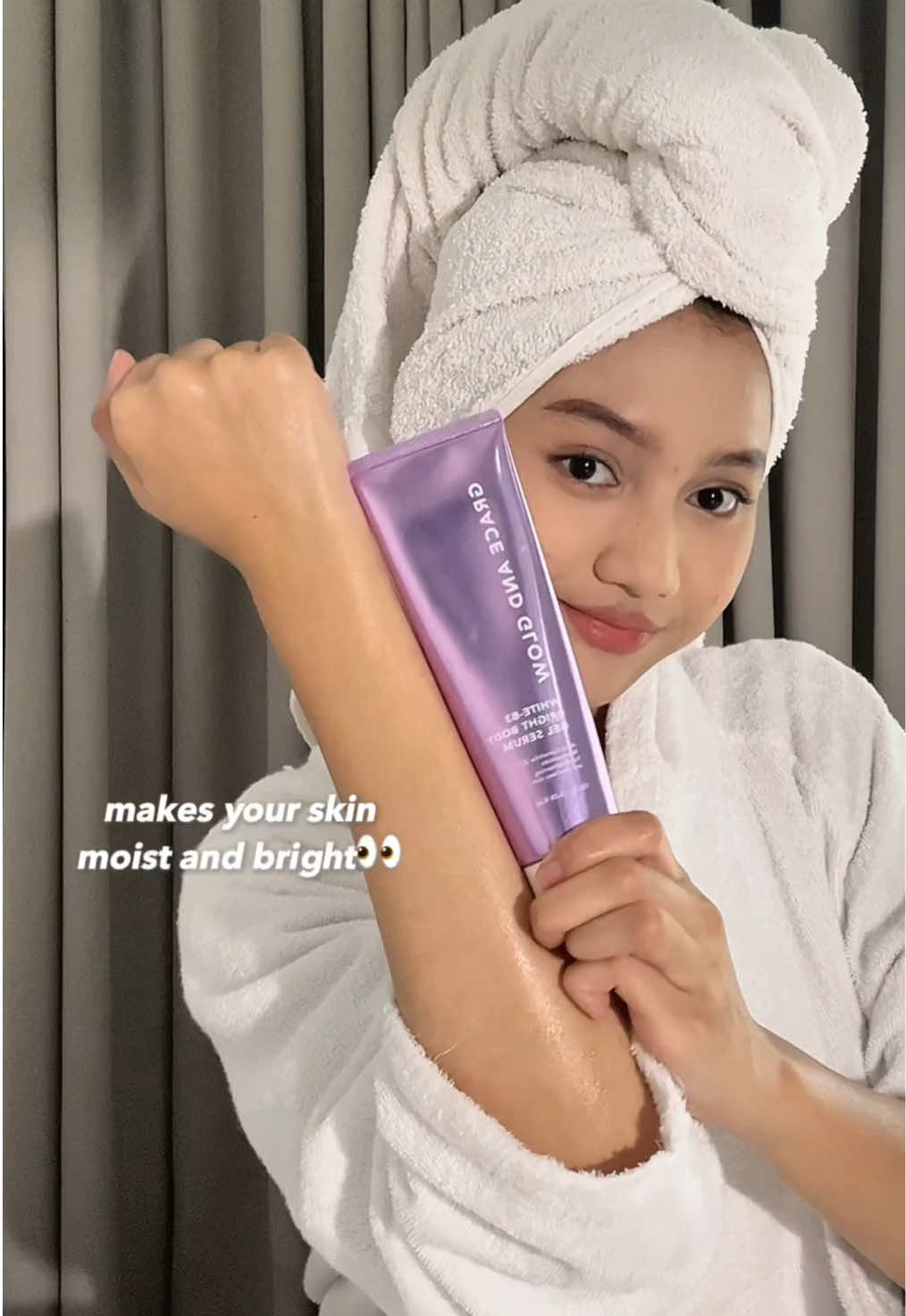 Say byeee kulit kering kusammm👋🏼😋👀 #GraceandGlow 