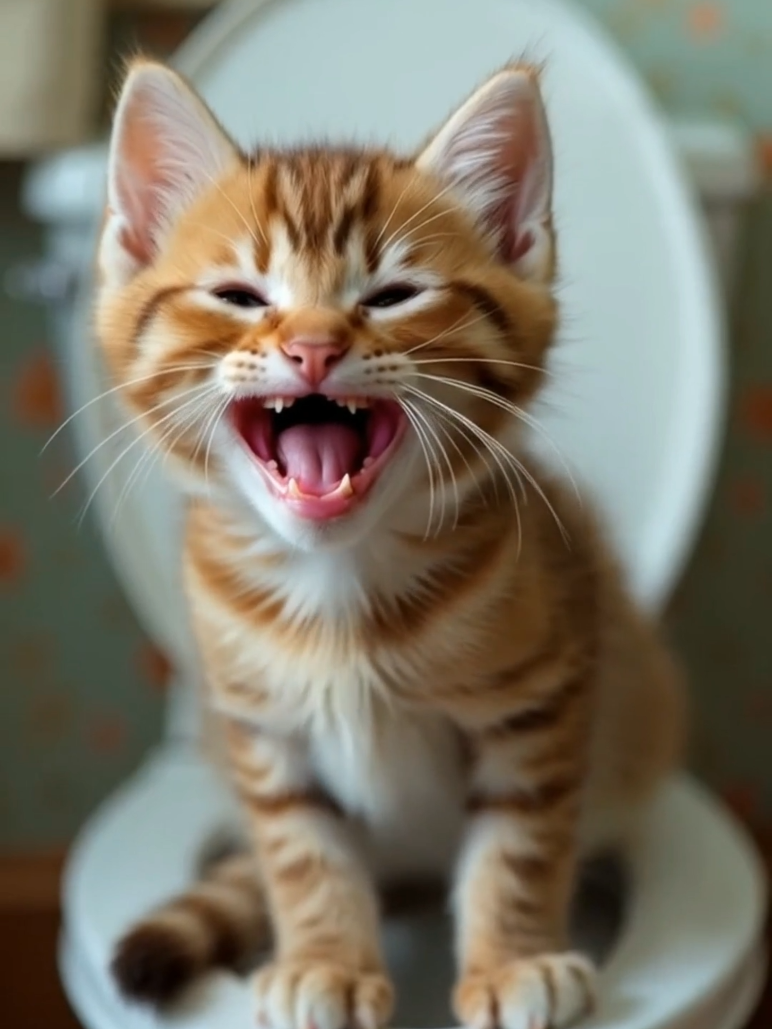 🤣 Gato sincero: solta  e não nega! 🐾💨 Esse gatinho é uma figura! Fez a 