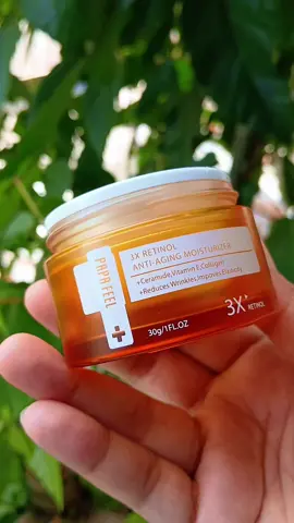 PAPA FEEL 3X Retinol Face Moisturizer#moisturizer #retinol #antiaging #papafeel #fypage 
