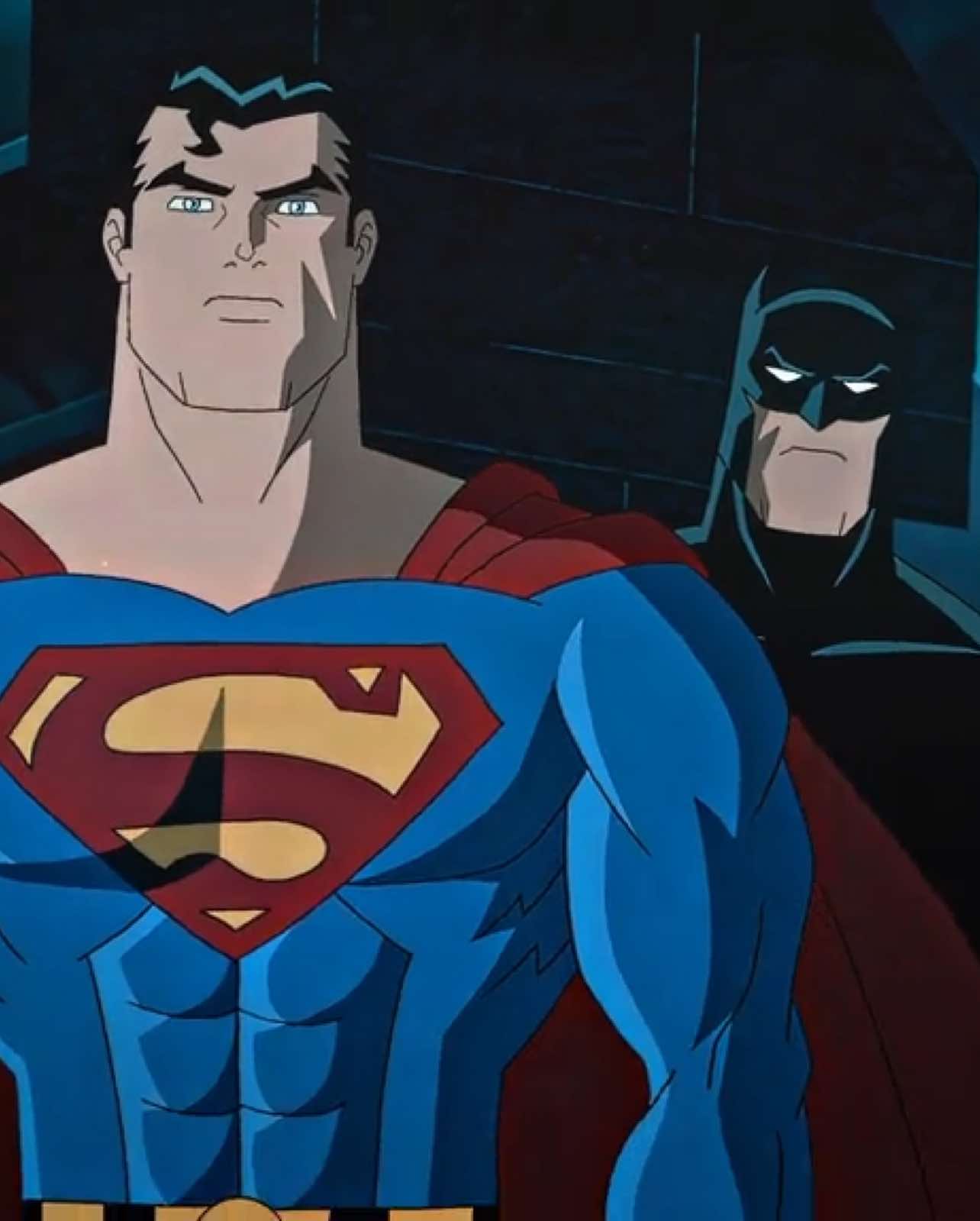 Name a better duo #batman #batmanedit #superman #clarkkent #brucewayne #endxure #fyp #batmansupermanpublicenemies #supermanbatmanpublicenemies