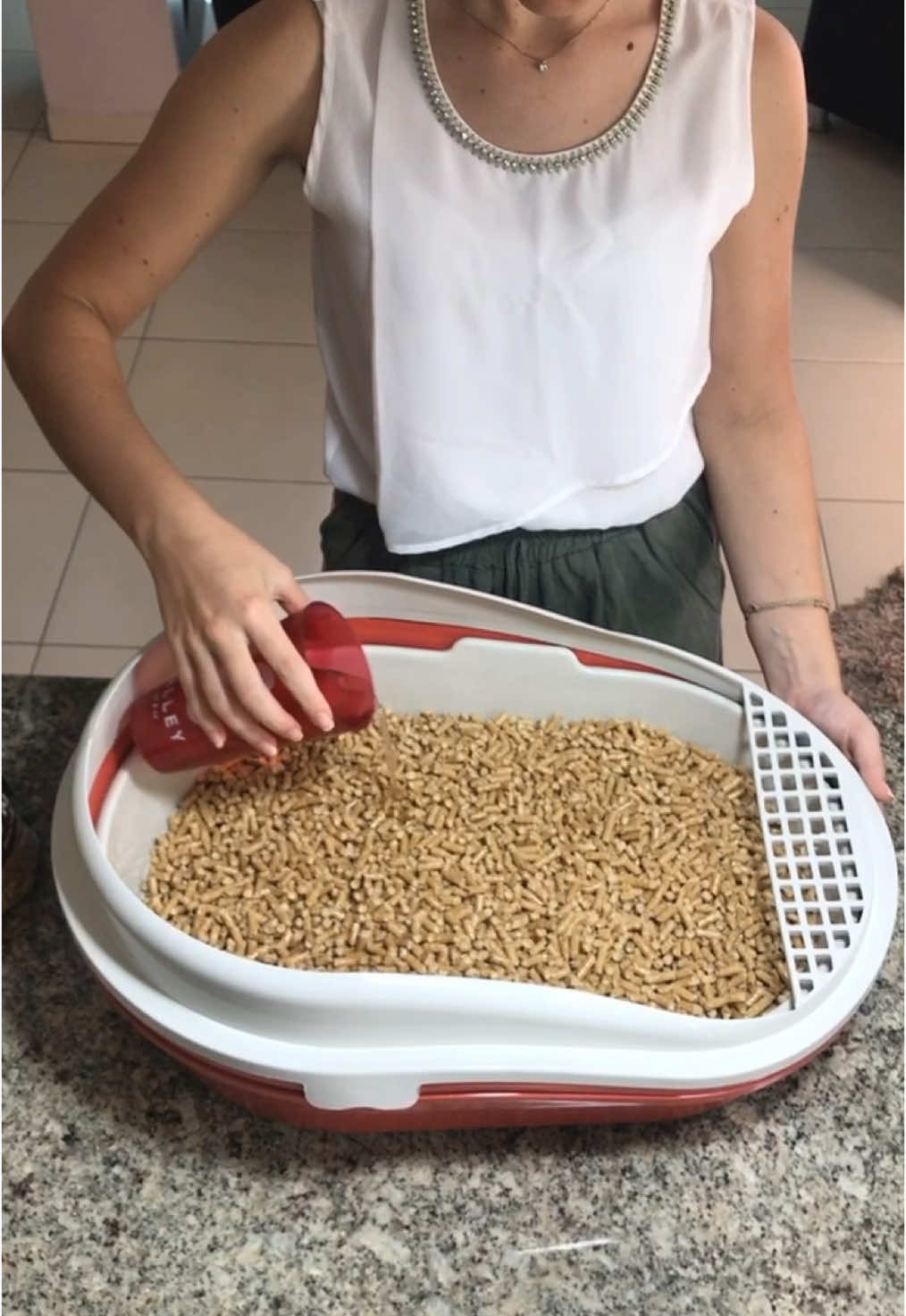 O melhor granulado de madeira Valley Pet, usado com bandeja de peneira é muita praticidade! 🐾😻 Já usou?  #gato #gatostiktok #gatitos #gatos #pets #lojapet #petshop #pet #amorpet #areia #areiadegato 