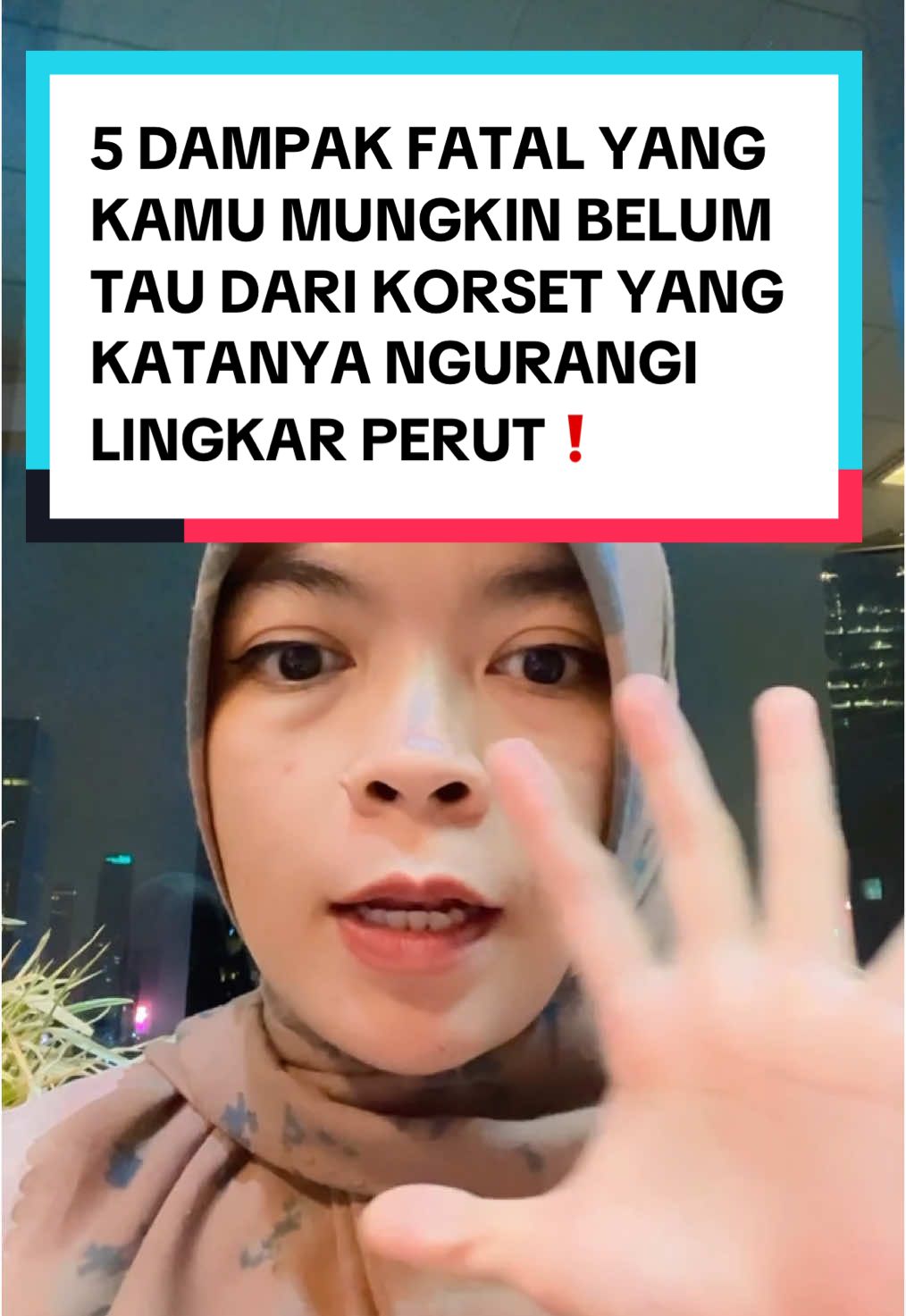 Replying to @ni Luh sri Dampak fatal yang mungkin kamu belum tau dari korset yang katanya bisa ngurangi lingkar perut!