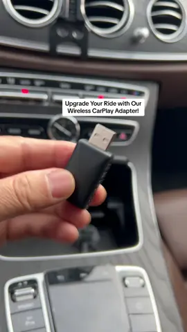 Wireless Carplay & Android Auto Adapter #fyp #carplay #androidauto #wirelesscarplay #wirelessadapter #carplayadapter #spotlight #tiktokmademebuyit 