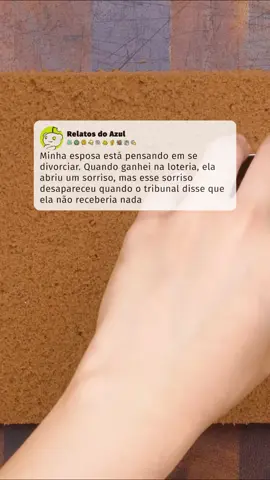 Minha esposa está pensando em se divorciar. Quando ganhei na loteria, ela abriu um sorriso, mas esse sorriso desapareceu quando o tribunal disse que ela não receberia nada #relatos #relato
