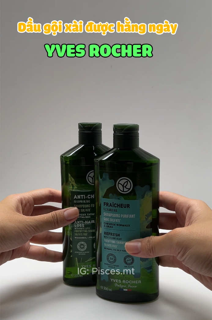Nhân ngày gội đầu toàn quốc tui ngoi lên review dầu gội xài hằng ngày mà không lo khô da đầu nè  #daugoi #yvesrocher #goidau #29tet #tet #haircare #hair #foryou #happynewyear #fyp 