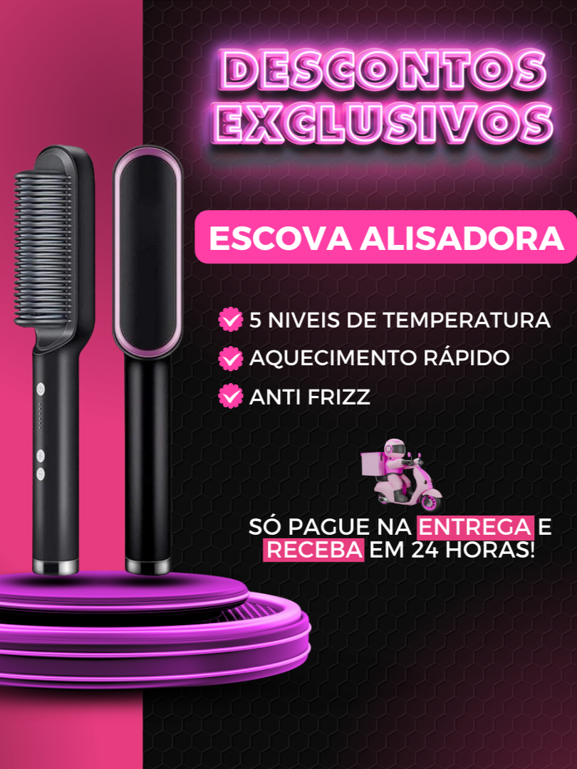 COMENTE EU QUERO #explorar #escovaalisadora #escova3em1 #paguenaentrega #fyy #salaodebeleza