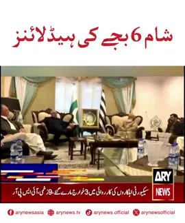 شام 06 بجے کی ہیڈلائنز!!! #ARYNews #Headlines #LatestNews #NewsUpdates