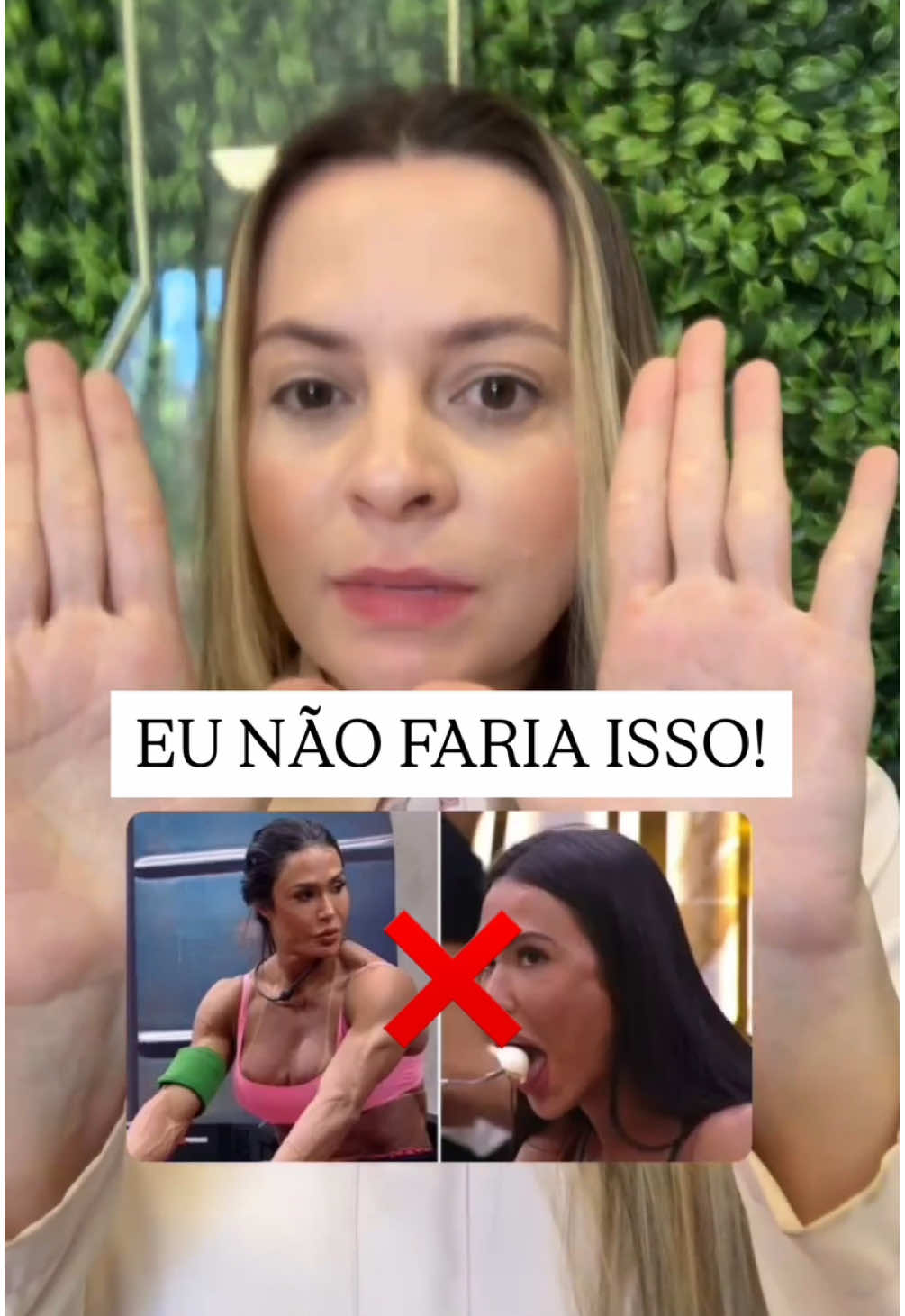 Eu não faria isso ❌🙌🏻 veja como trataria a gracyanne Barbosa!  #ventosa ##cuppingtherapy 