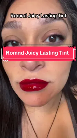 Romnd Juicy Lasting Tint #romndliptint #liptint 