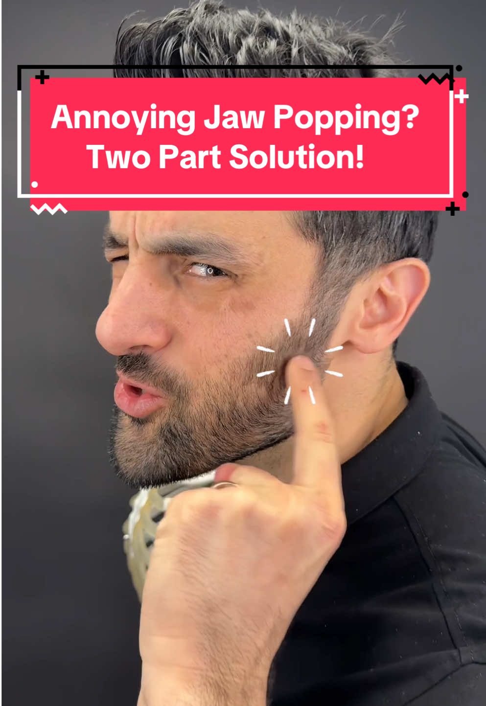 Click the link in my bio if you need more help fixing headaches and I’ll help you out. Do you experience, clicking or popping in your jaw?  Well there are always several possible causes ranging from joint issues to muscle issues… And in this video we address the TMJ disc displacement WITH REDUCTION which means it is out of place, clicking back in place during opening and when you close it clicks back out of place. To fix it you must first understand TMJ mechanics, when you open your mouth… FIRST: You Rotate NEXT: You translate In this video I show and exercise to leverage each of the two movements allowing you to retain normal mechanics.  This may reduce or fix the pop, however this will not always be the case, but the good news is you can reduce the intensity of the click which results in decrease pain and discomfort.  If we can improve quality of life, that’s a win! #tmj #tmd #tmjdisorder #tmjtreatment #jawpain #tmj #dental #dentistry