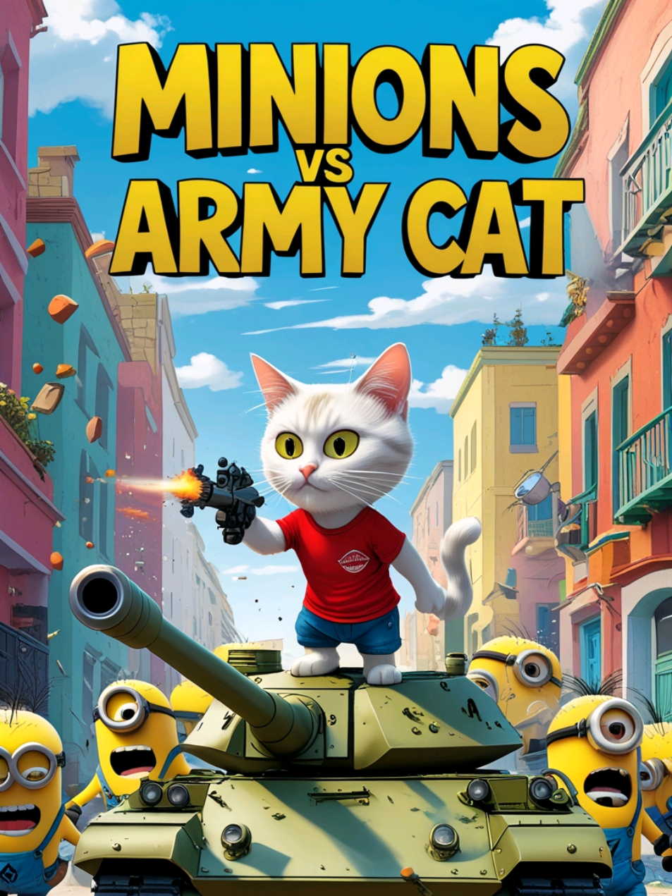 Minions ai trend #minions #usa_tiktok #usa🇺🇸 