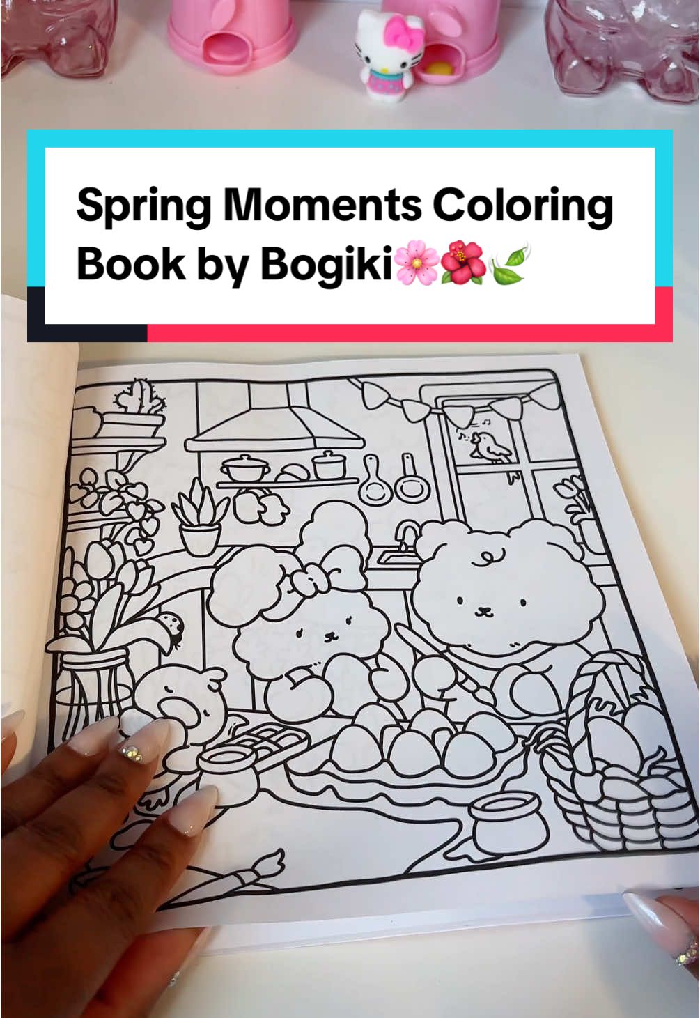Replying to @Skinfulbliss I got the spring moments coloring book by @Bogiki Relaxing Coloing Books #coloringbook #coloringgirlies #cozyhobbies #colorwithme #coloringforfun #giftideas #coloring #spotlightfinds #bogiki 