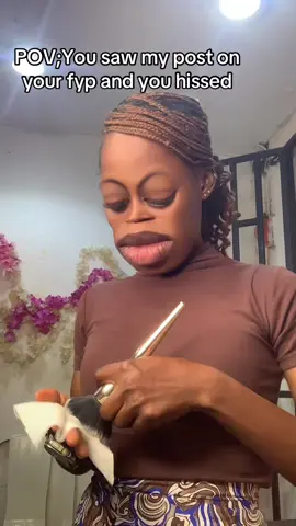 You just start cos as for me I’m not giving up 💯 #fyp #goviral #makeup #makeupartist #rukkyglitzbeauty #makeuptrends #makeupartistinakute 
