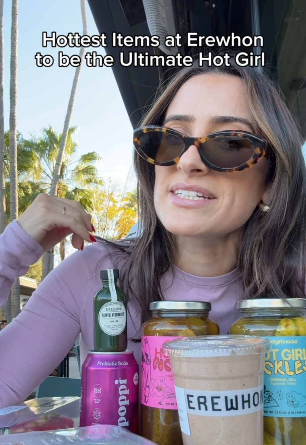 EATING WELL IS HOT ✅ @Good Girl Snacks are officially available at @Erewhon Market 🩷 #grocerylist #hotgirls #erewhonhaul #foodhaul #mukbang #flirting #singlegirl 