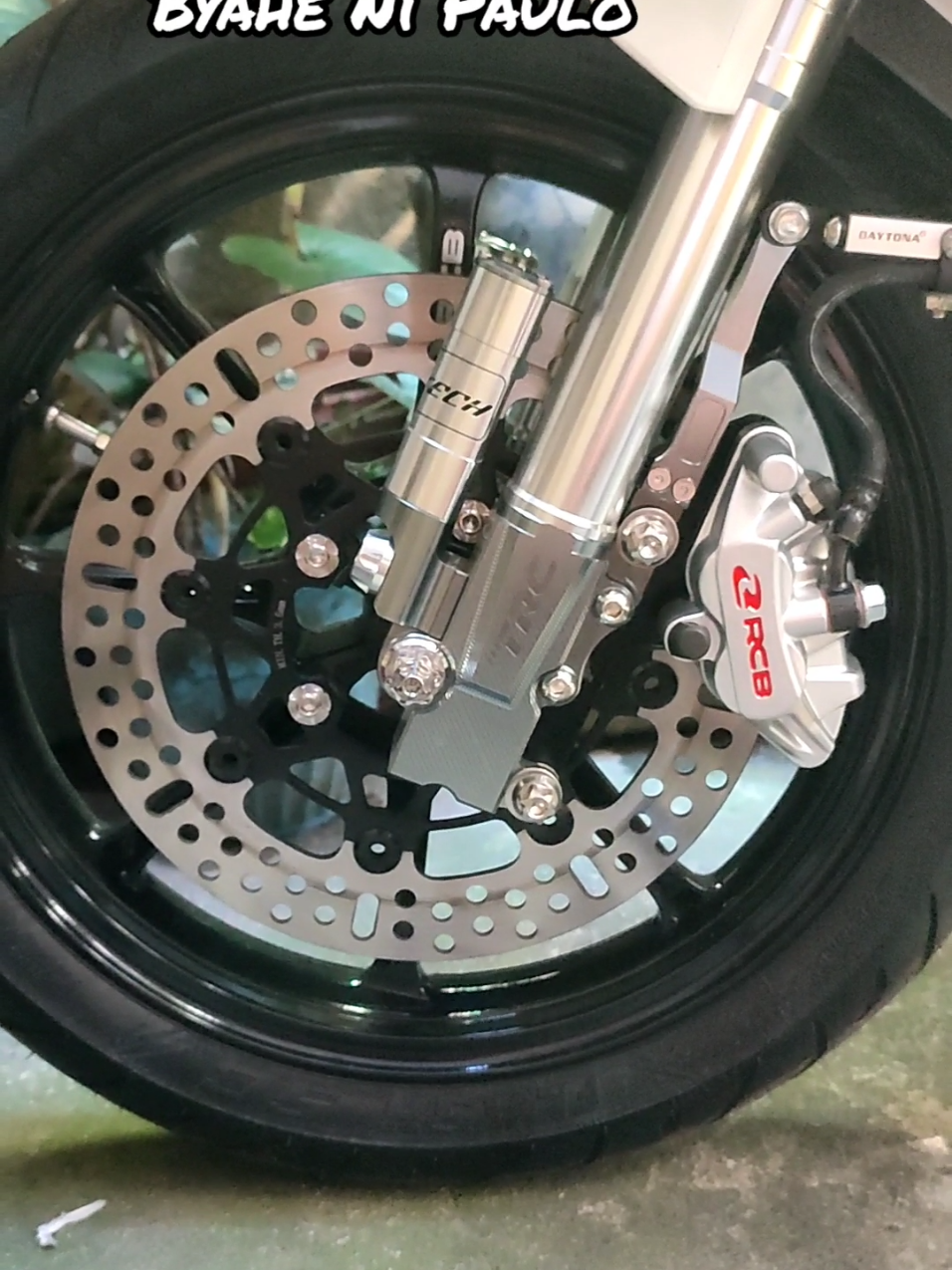 TRC Front Shock ×  RCB Caliper #vario #click125 #trending #trend #fyp 