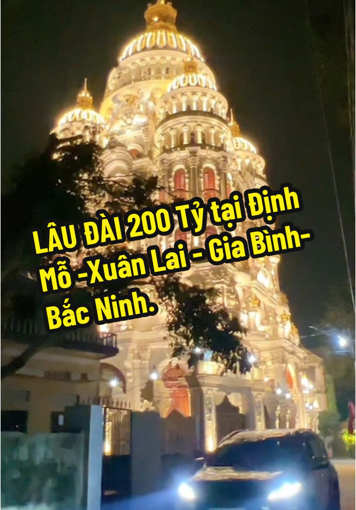 Toà lâu đài to đẹp nhất huyện Gia Bình- Bắc Ninh.Quê tui dân giàu thật. Chúc dân ta mỗi gia đình có một lâu đài đẹp theo cách riêng của mình nhé. 2025 Rực Rỡ nha. #ngoanomi  #Laudaitodepgiabinhbacninh 