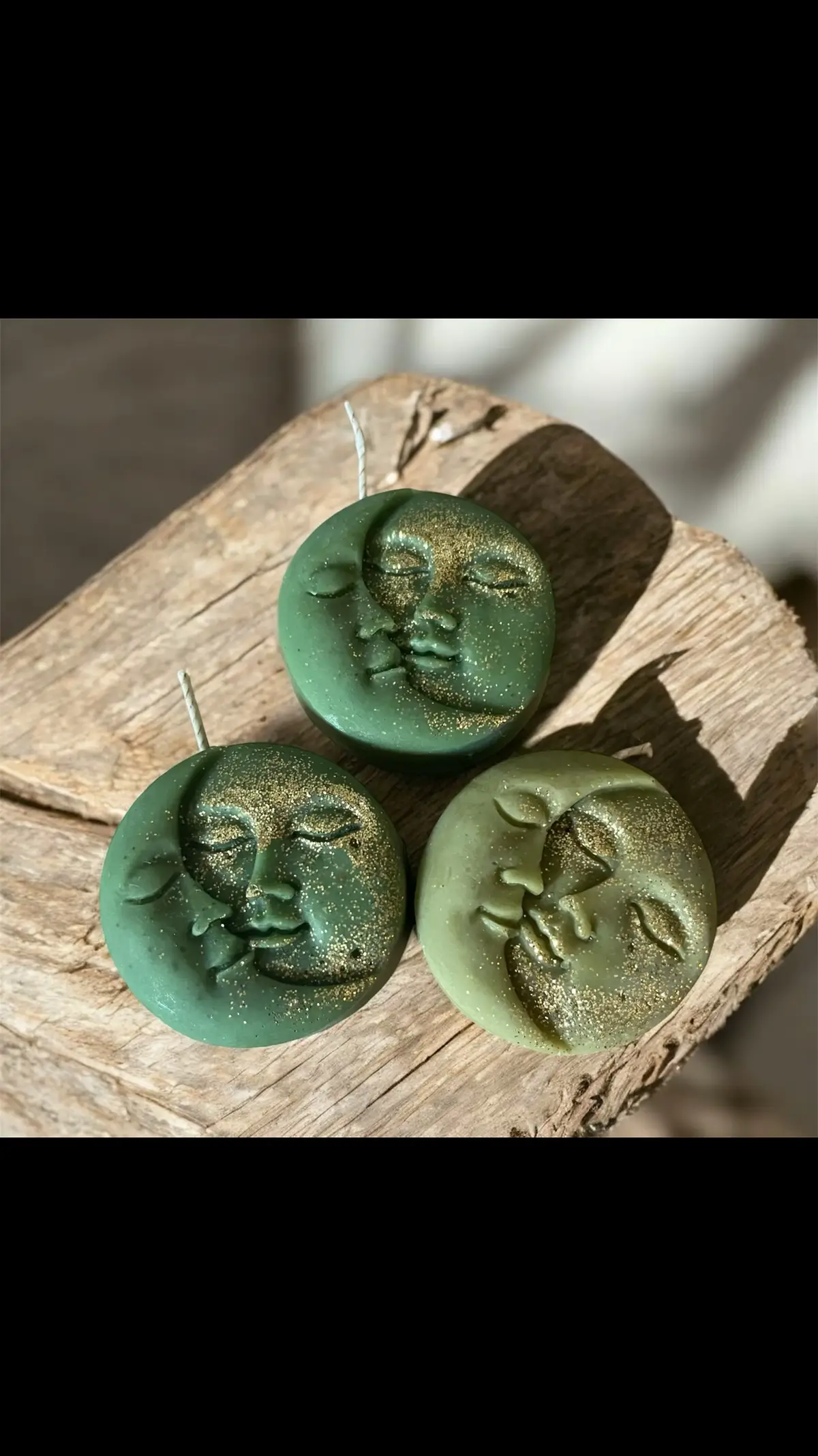#sunmooncandles#luckycraftsgb #noparabens #beeswax #