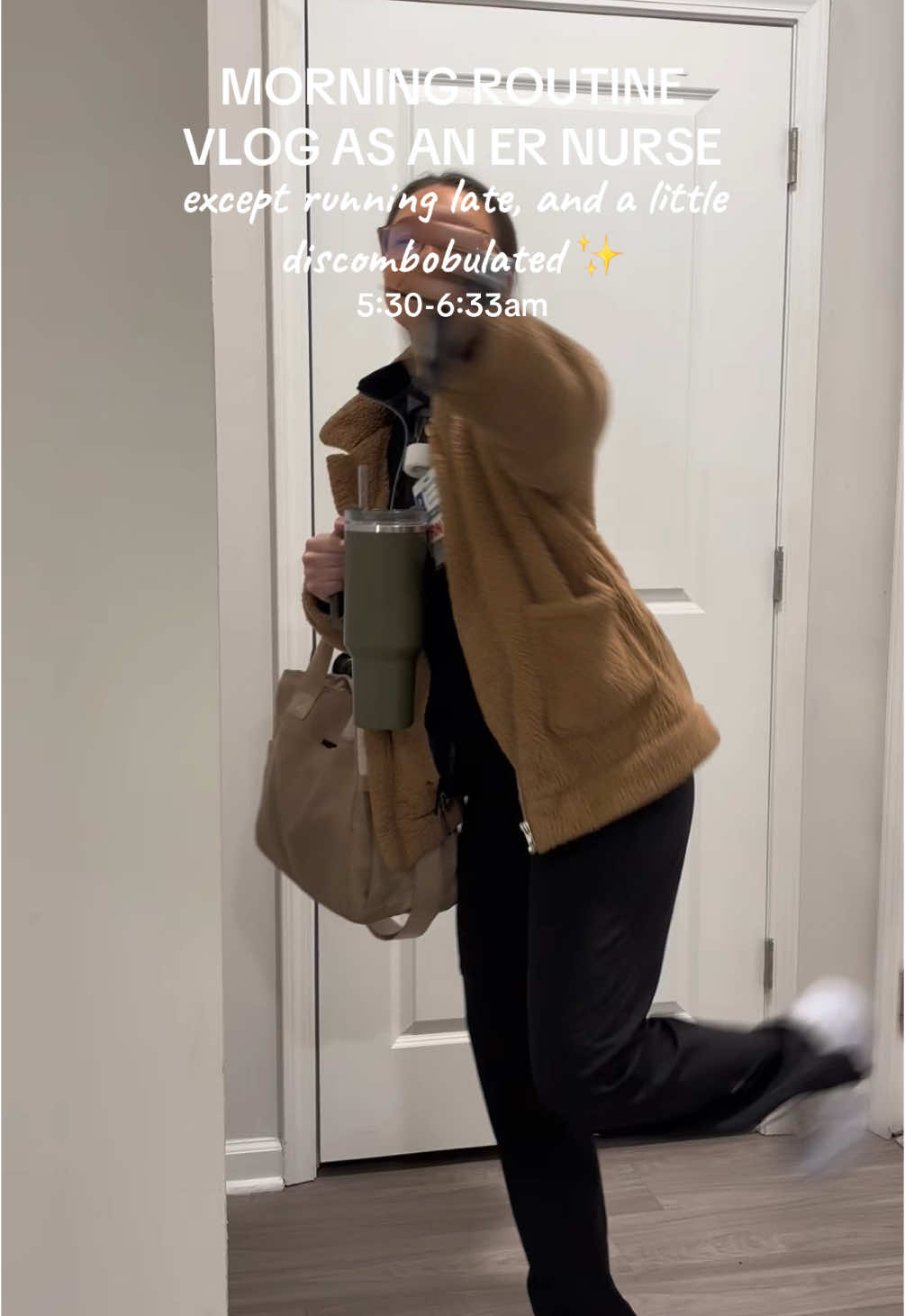Morning routine vlog before work as an ER nurse! My morning routine vlog before work as an ER nurse who works 12 hour shifts! I woke up in rare form this morning feeling very discombobulated and running a little late 😅 nonetheless ya girl clocked in at 6:57 😎  #nursingcontent #nursing #nurse #morningroutine #morninginmylife #nursemorningroutine #morninginthelife #5am #5ammorningroutine #ernurse #nursesoftiktok #nursetok #nurselife #morningvlog #morningroutinevlog #morningroutinebeforework #creatorsearchinsights 