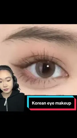 First attempt on Korean eye makeup #makeup #makeuptutorial #makeupjunkie #koreanstyle #eyemakeup #fyp #trending #afypシviral 