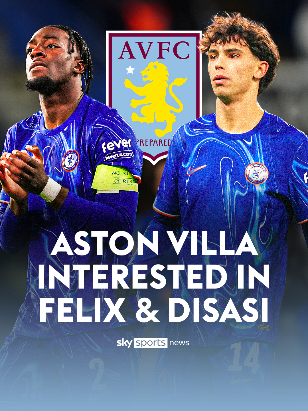 Aston Villa are interested in both Chelsea’s Joao Felix and Axel Disasi before the deadline 🚨 #skysports#skysportsnews#transferwindow#transfernews #chelsea#astonvilla