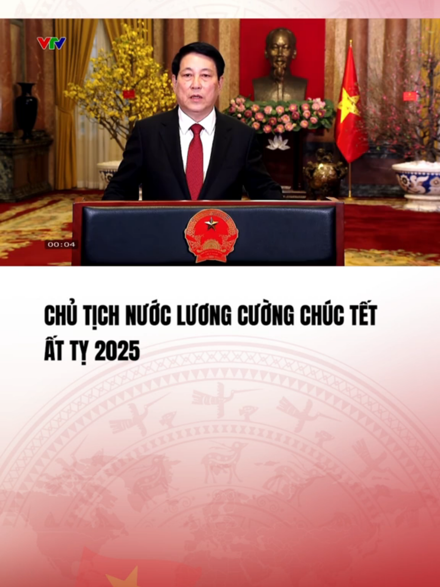 Chủ tịch nước Lương Cường chúc Tết Ất Tỵ 2025#vtvcabtintuc#vtvcab#tiktoknews#tet2025